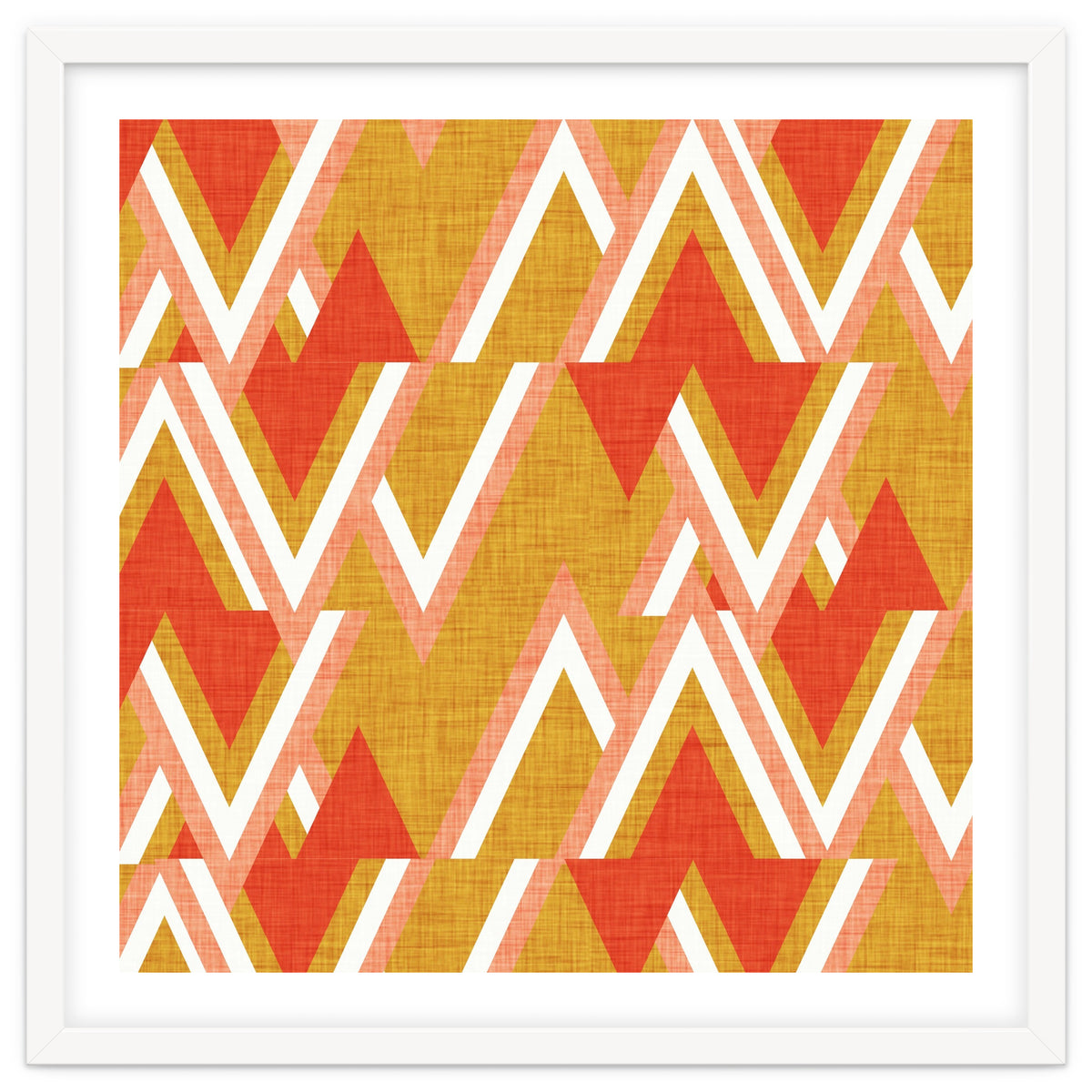 New Mid Mod Woods Mustard