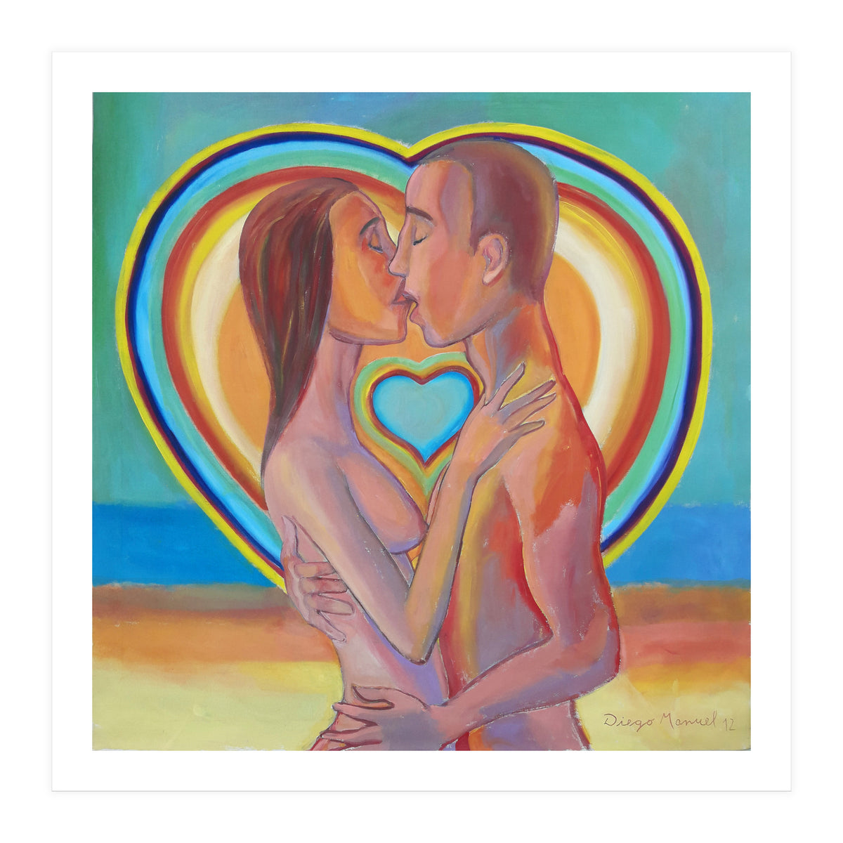 Beso Enamorado (Print Only)