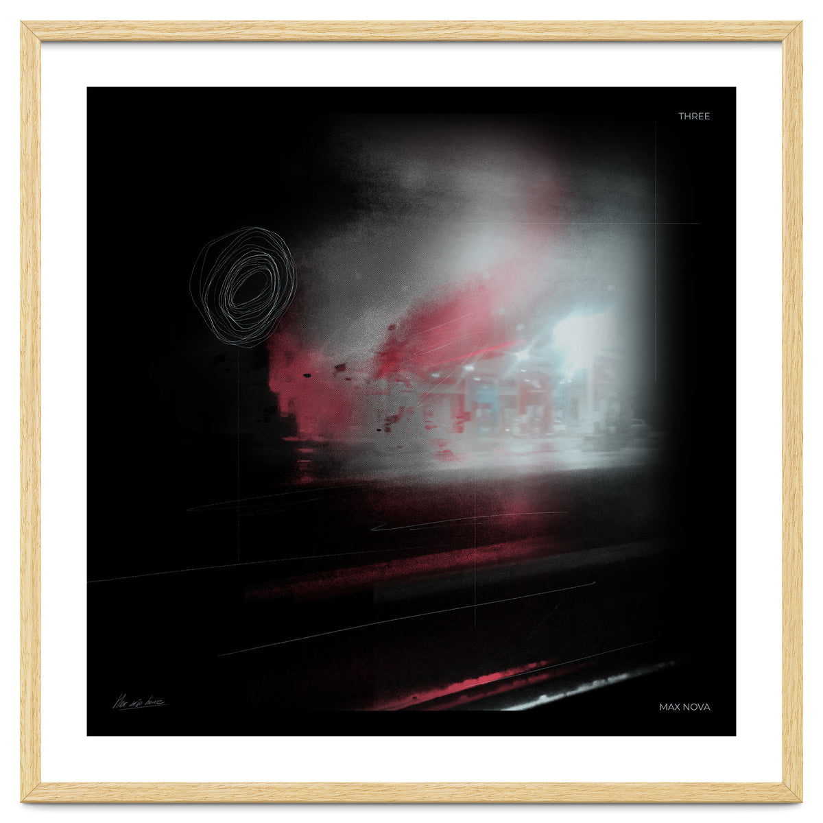 Her trip home. Three