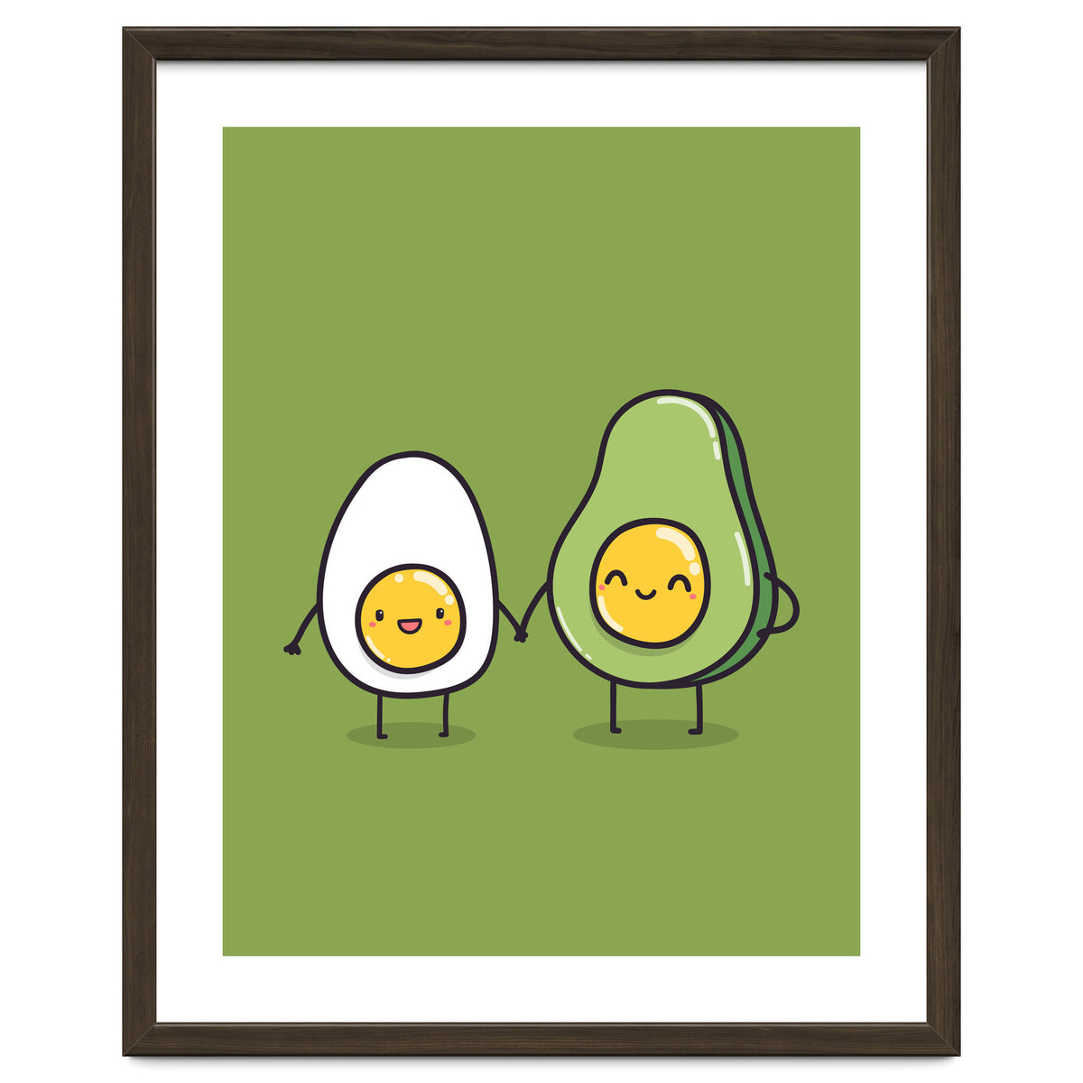 Egg Avocado best friends