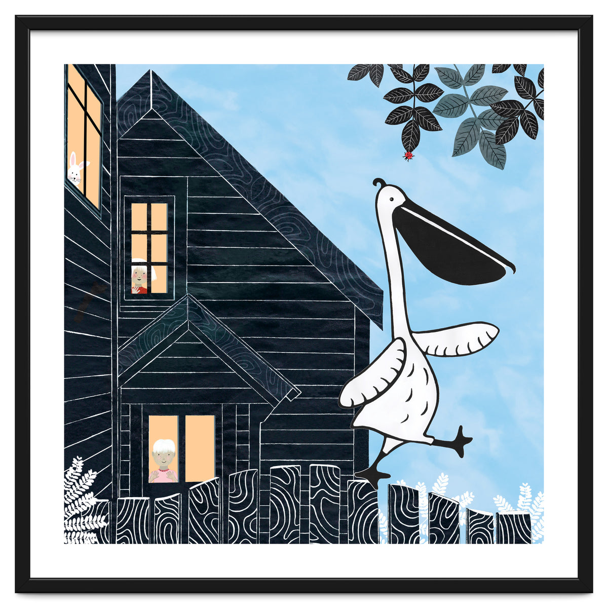 Picket Fence Pelican