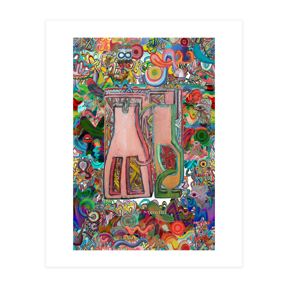 Graffitis 2021 Tapiz 8 (Print Only)