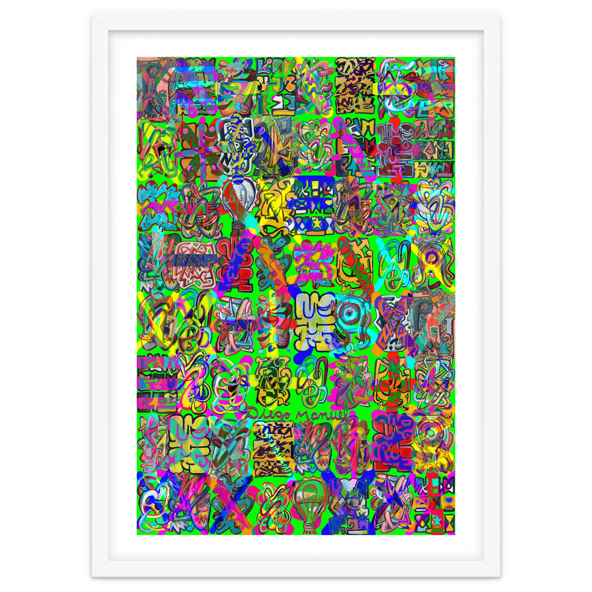 Graffitis 2021 Tapiz 107