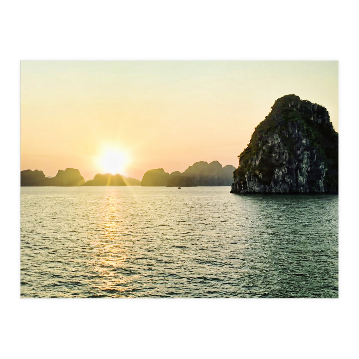 Sunset, Halong Bay (Print Only)