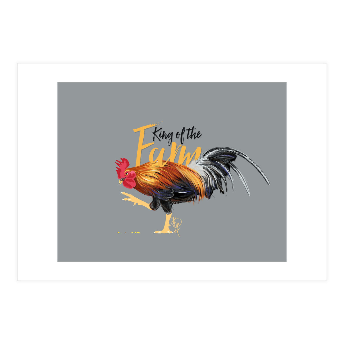 King Of The Farm 1 (Print Only)