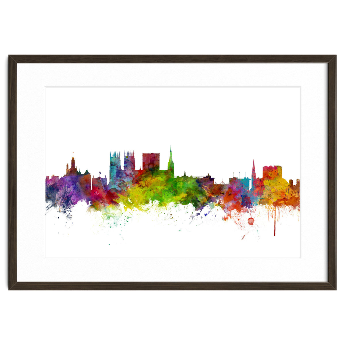 York England Skyline