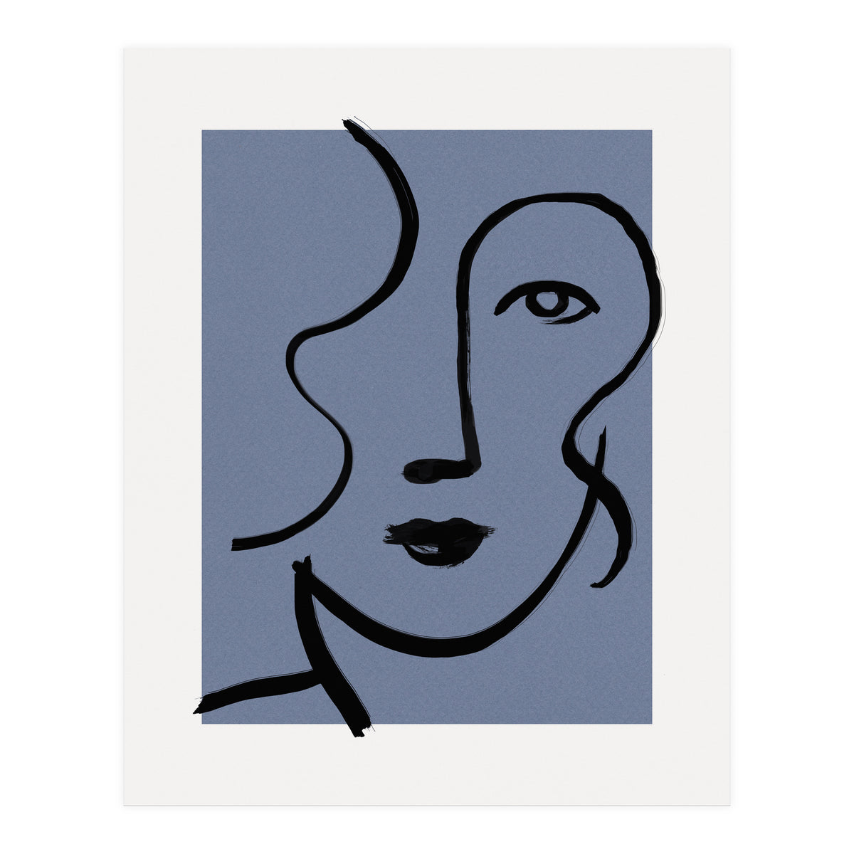 Blue Woman (Print Only)