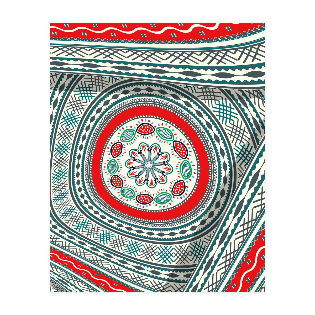 Romanian embroidery background 11 (Print Only)