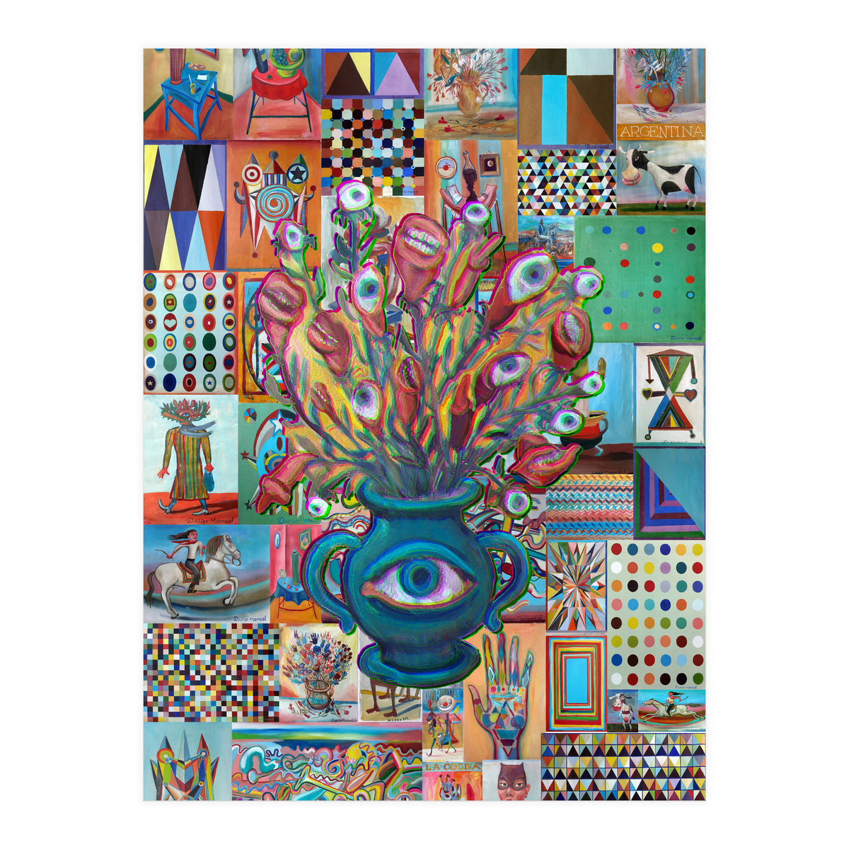 flowers Pop 6 (Print Only)