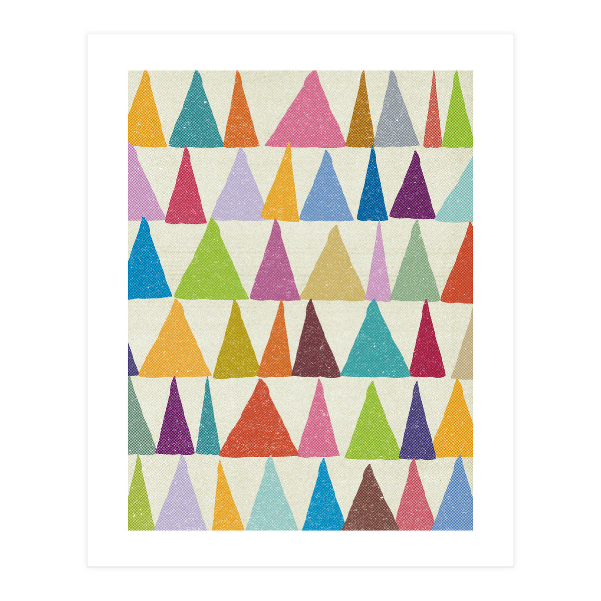 Analogous Shapes In Bloom (Print Only)