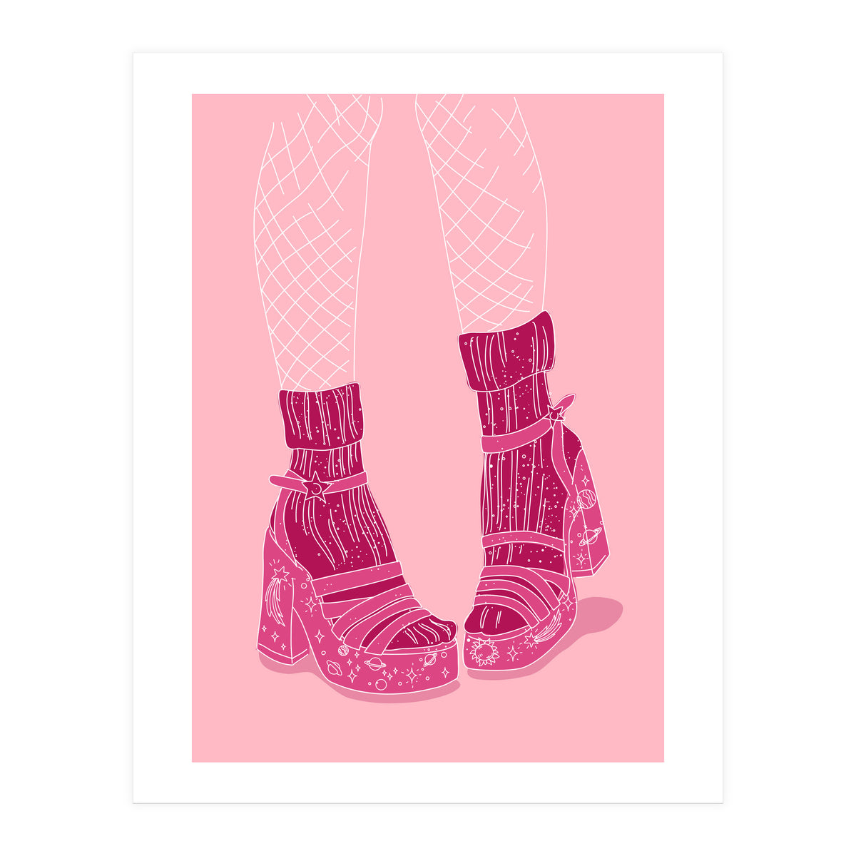 Heelsandsocks (Print Only)