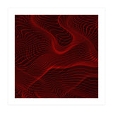 Waves Red (Print Only) thumbnail