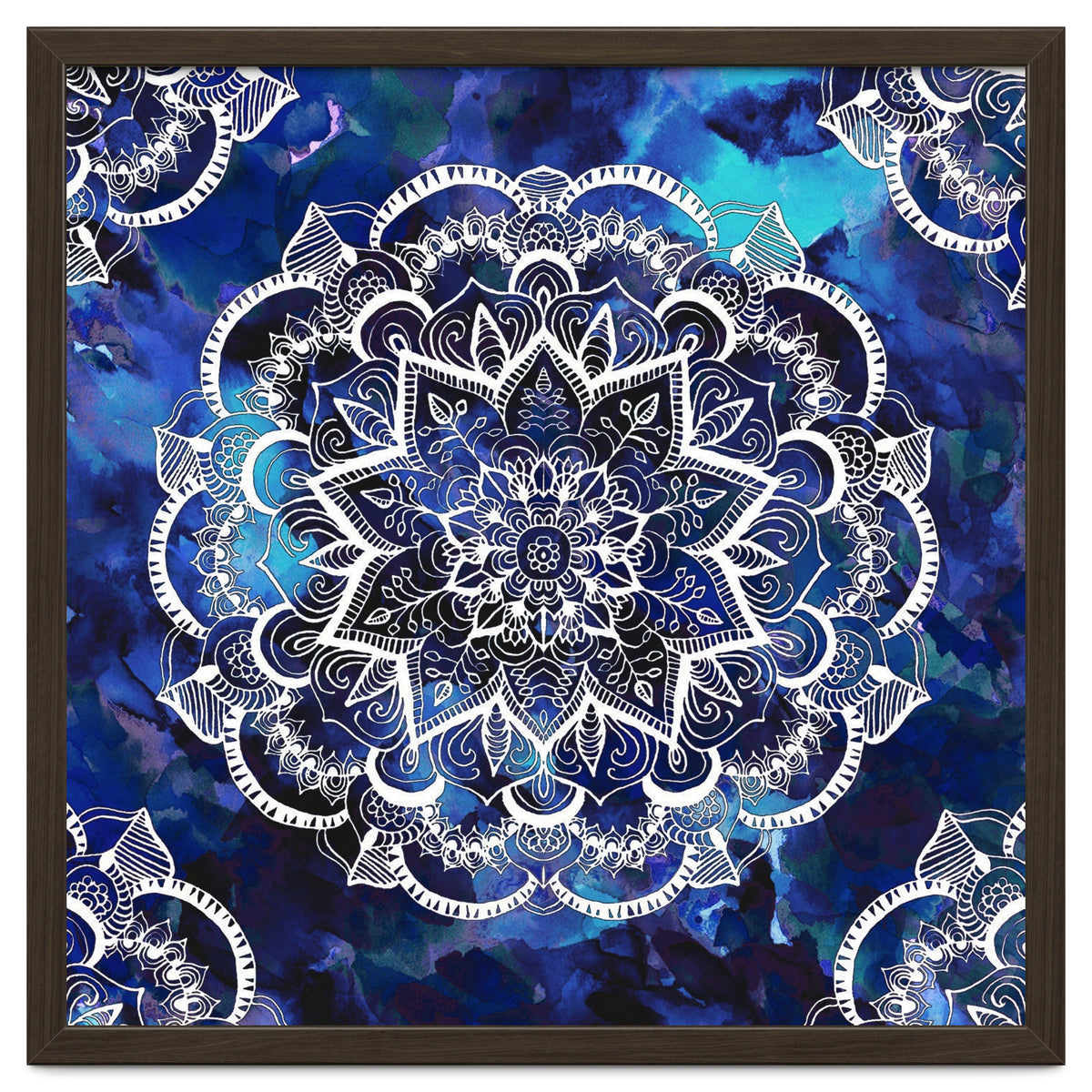 Queen Starring of Mandalas Navy
