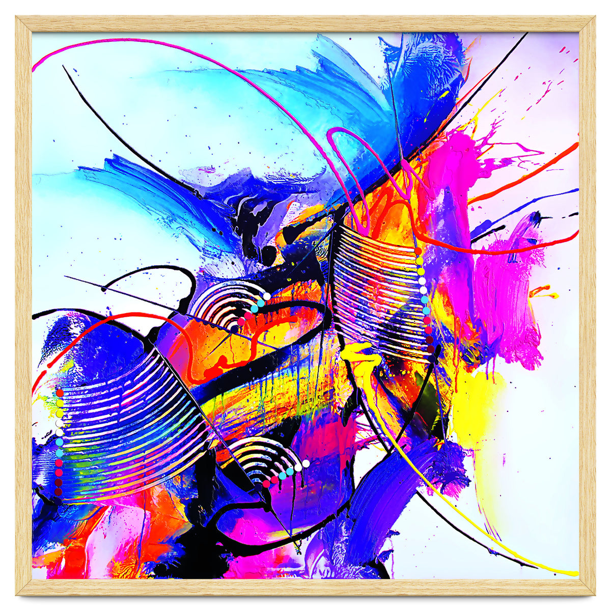 Abstract Art Britto - Qb293