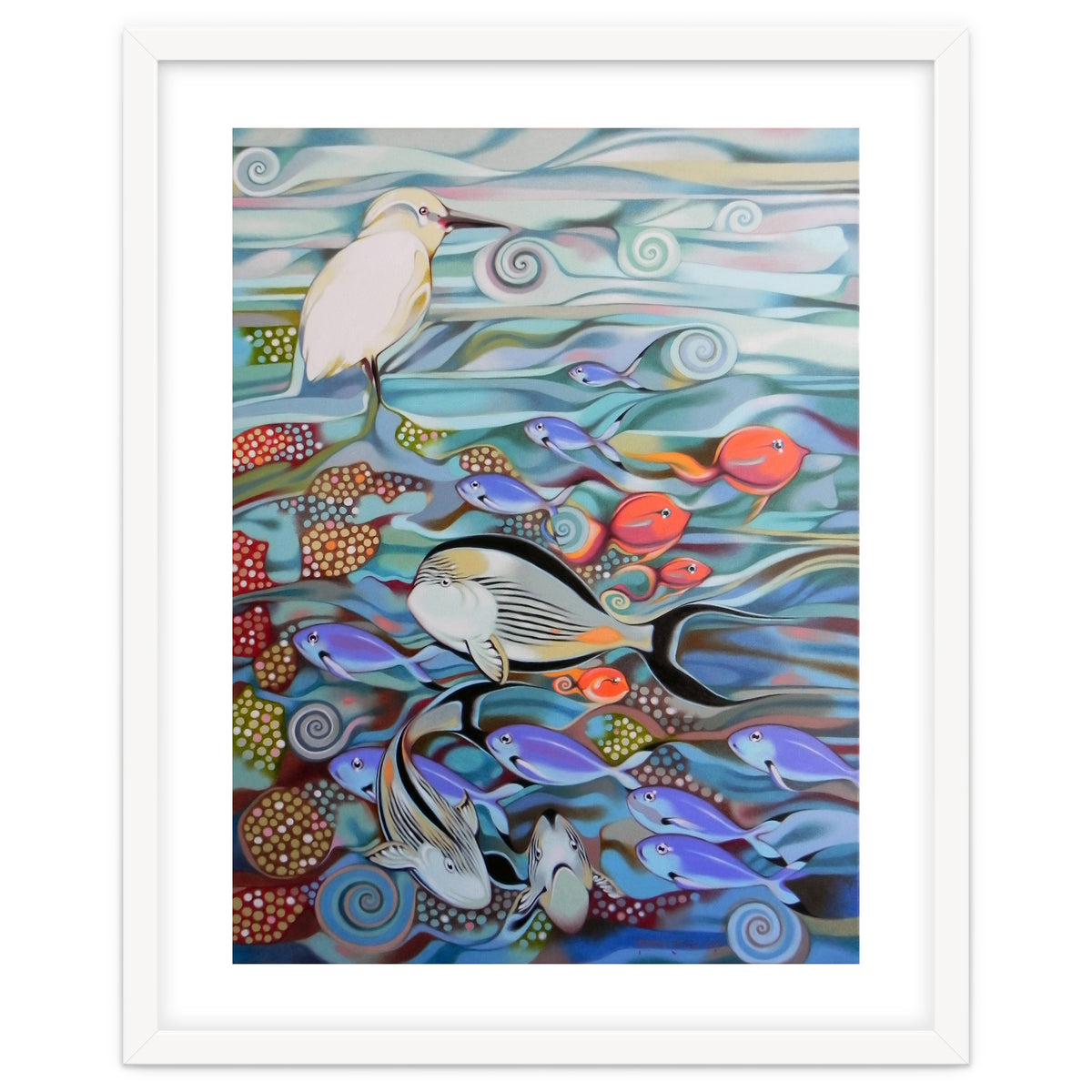 Memory of the coral reef