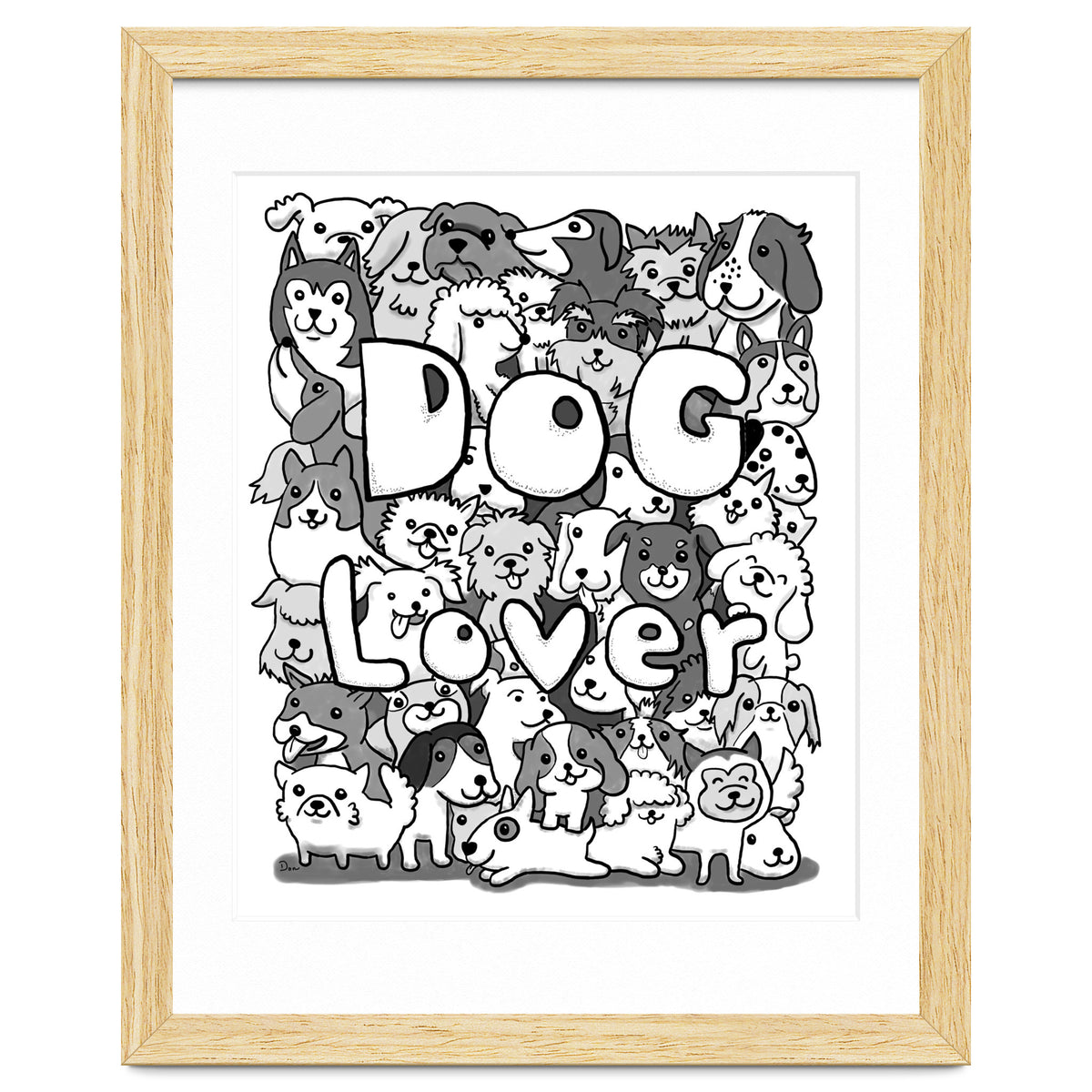 Doodle 72:  Dog Lover