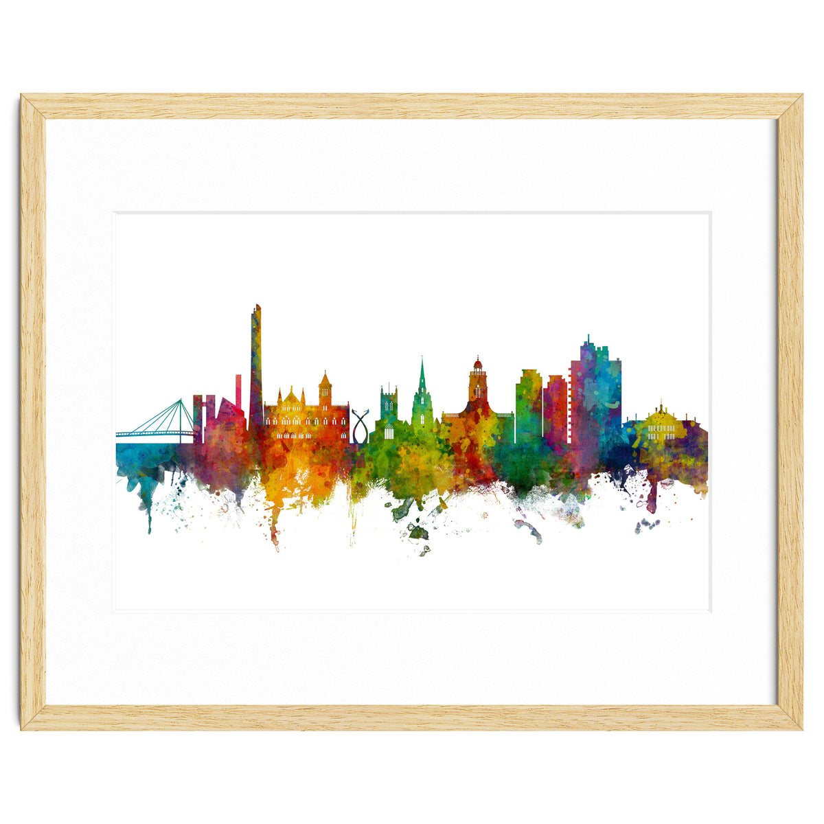 Northampton England Skyline