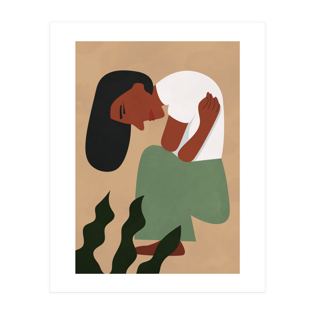 Sad Woman (Print Only)