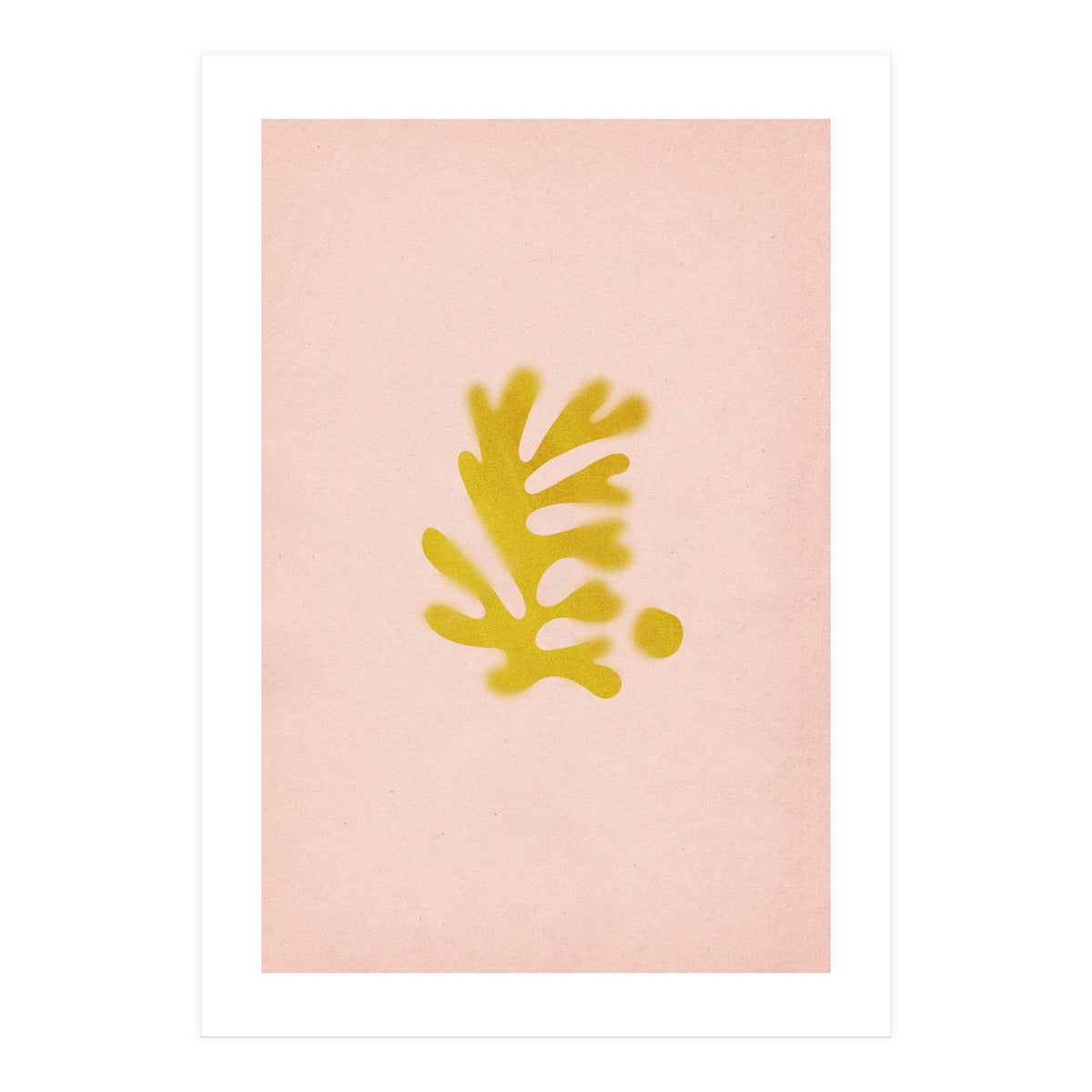 Matisse inspired blurry shapes (Print Only)