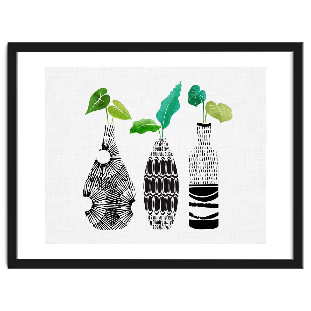 Tribal Vase Trio