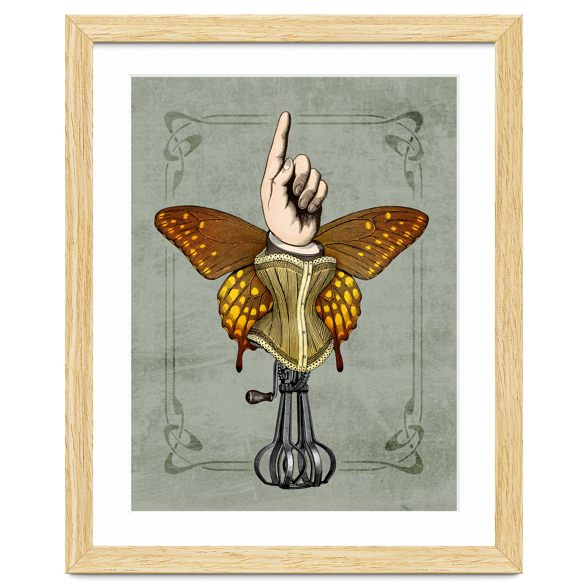 Butterhand Portrait