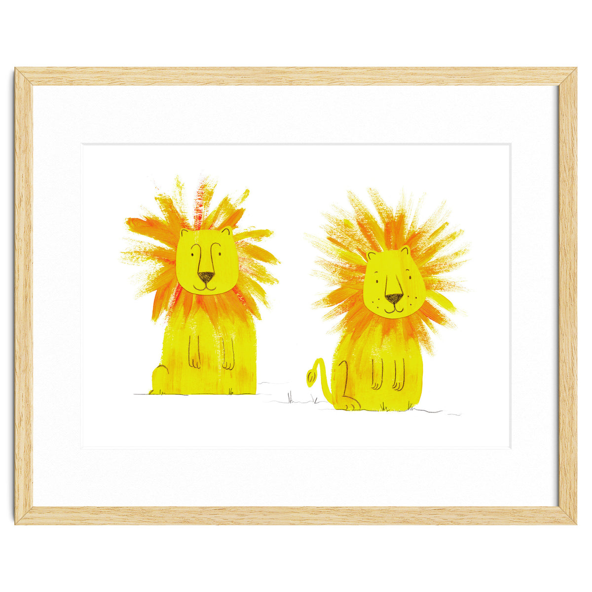 Two Lions