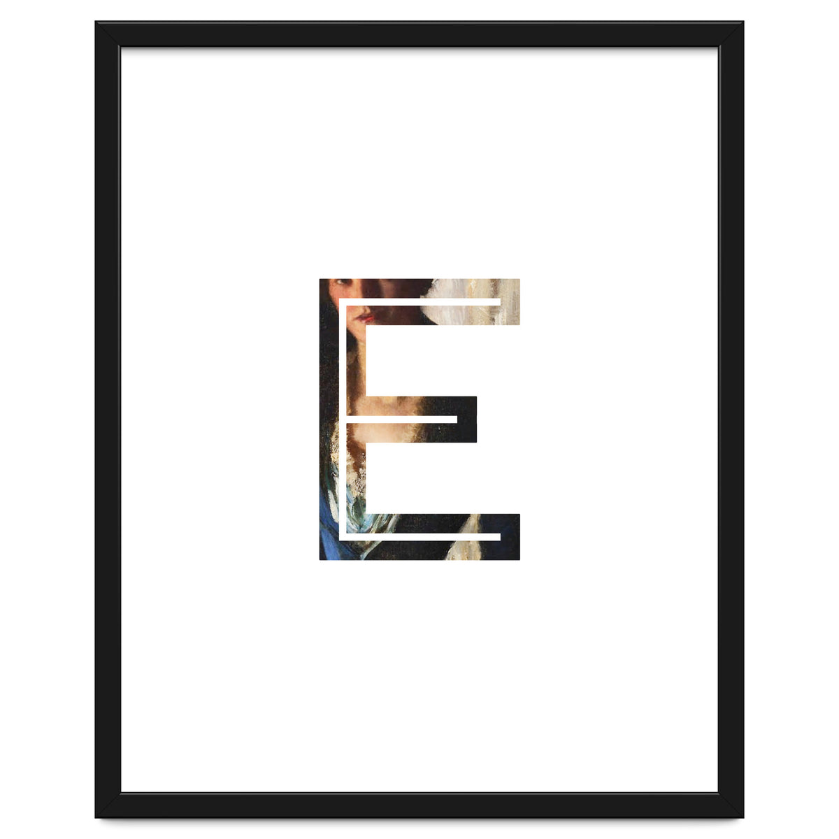 Letter E - (Impress)