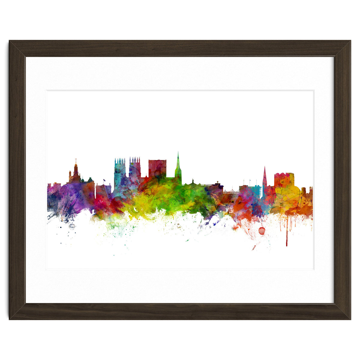 York England Skyline