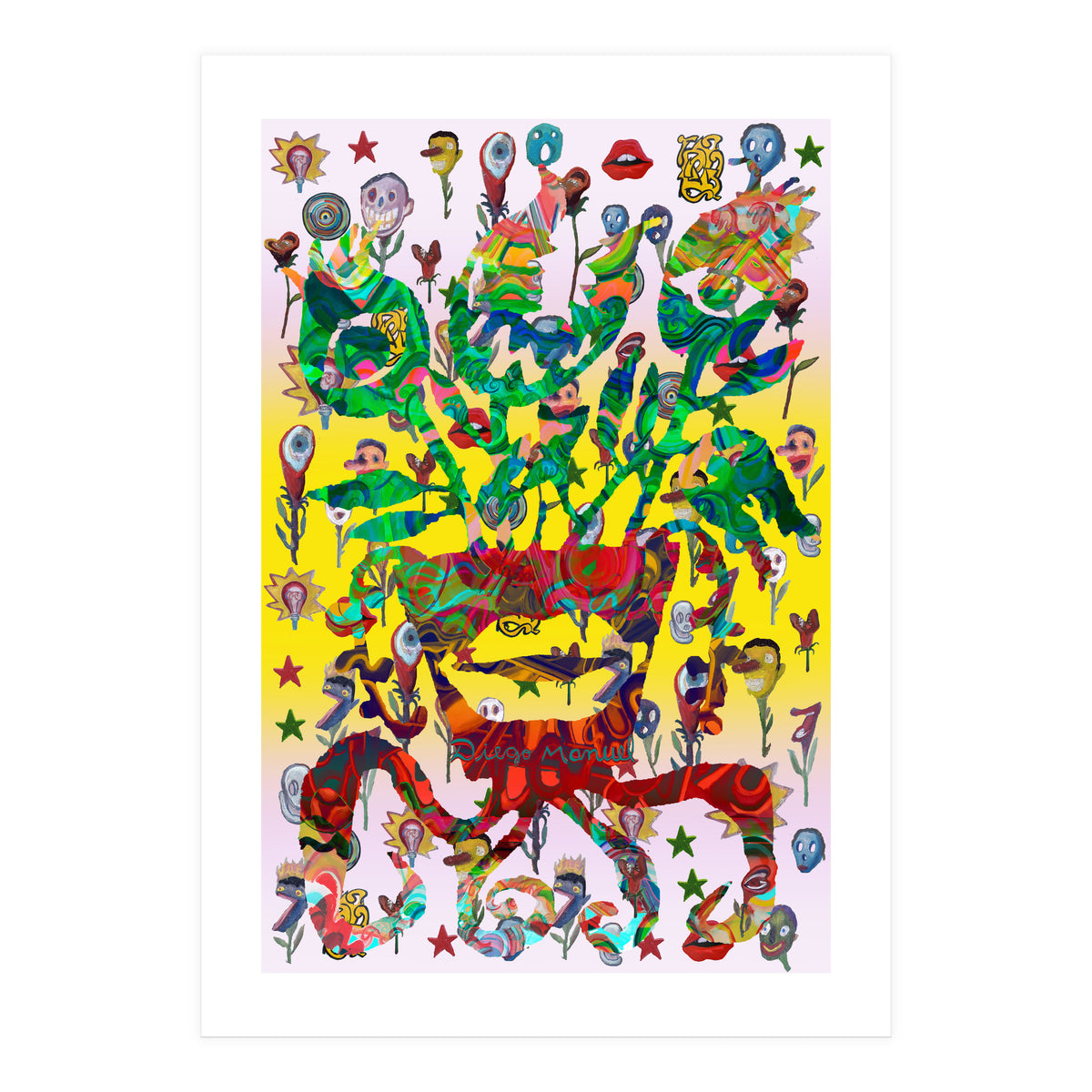 Planta Salvaje Nueva 18 (Print Only)