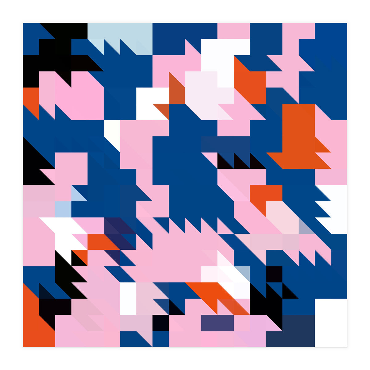 Pink and Blue (Print Only)