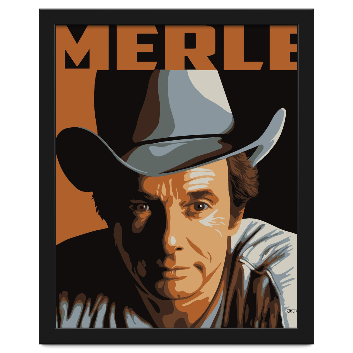 Merle Haggard Poster