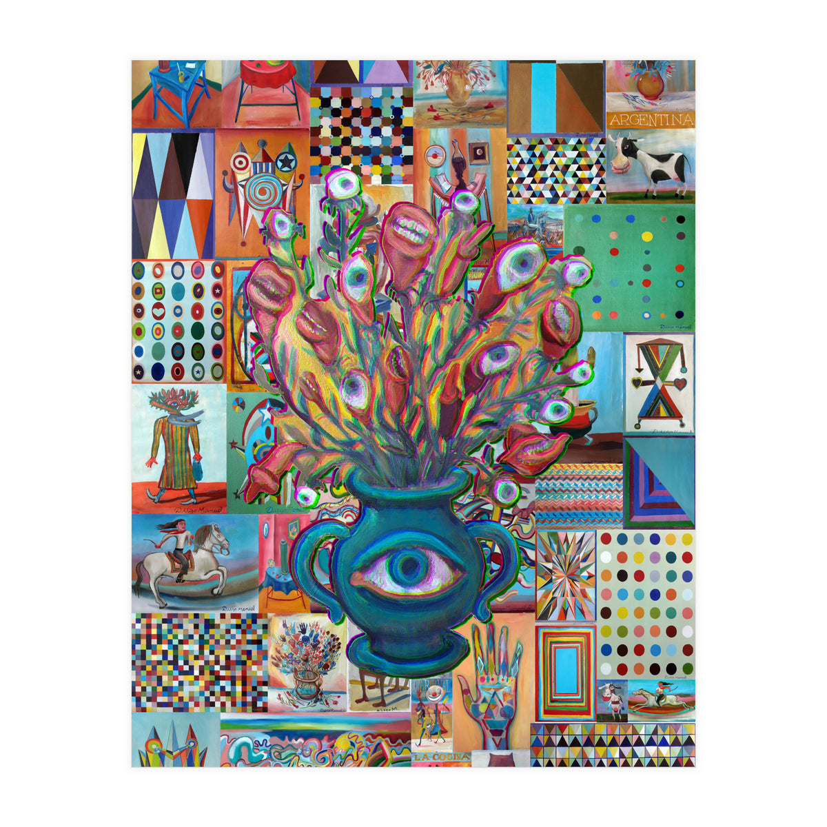 flowers Pop 6 (Print Only)