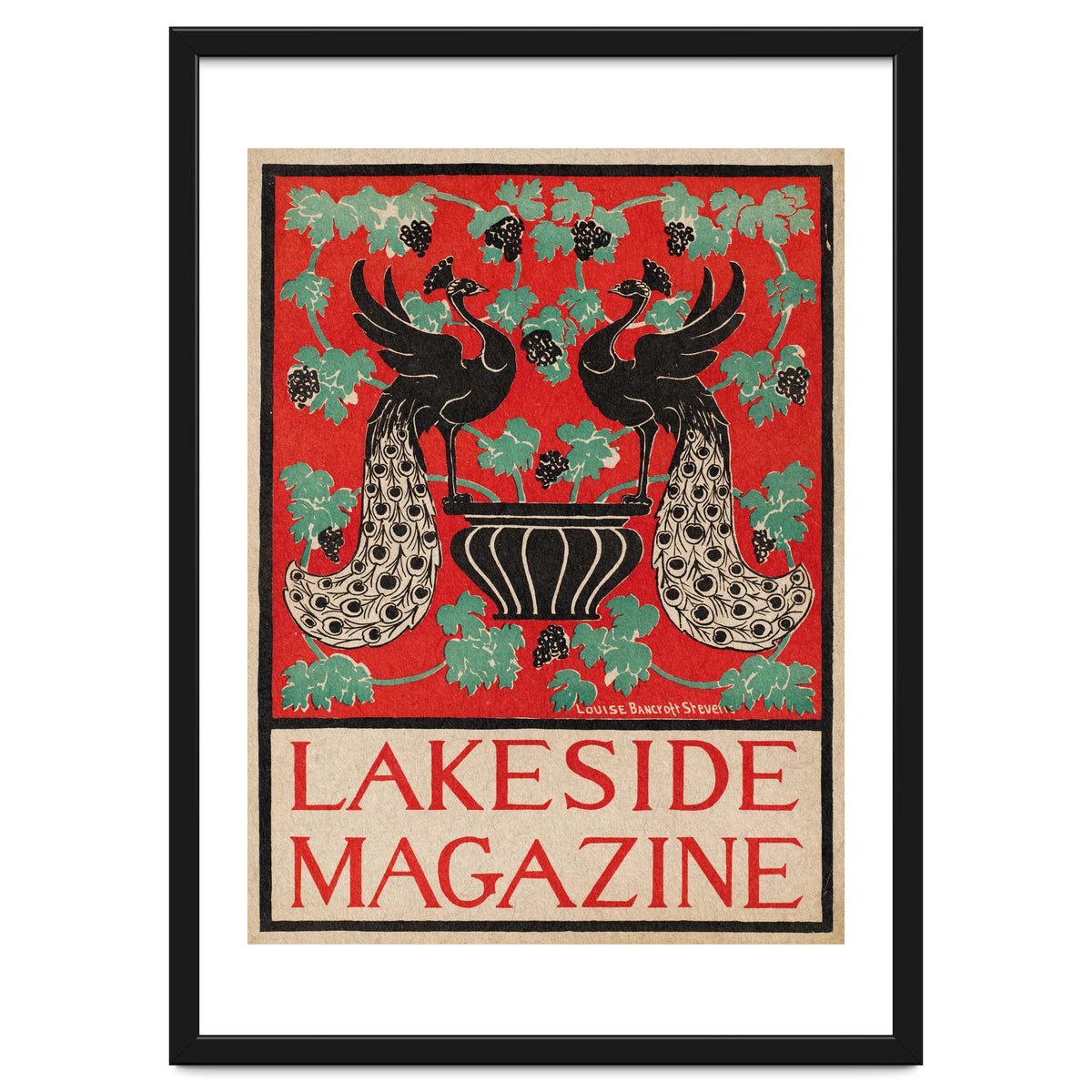 Lakeside Magazine (With Peacocks)