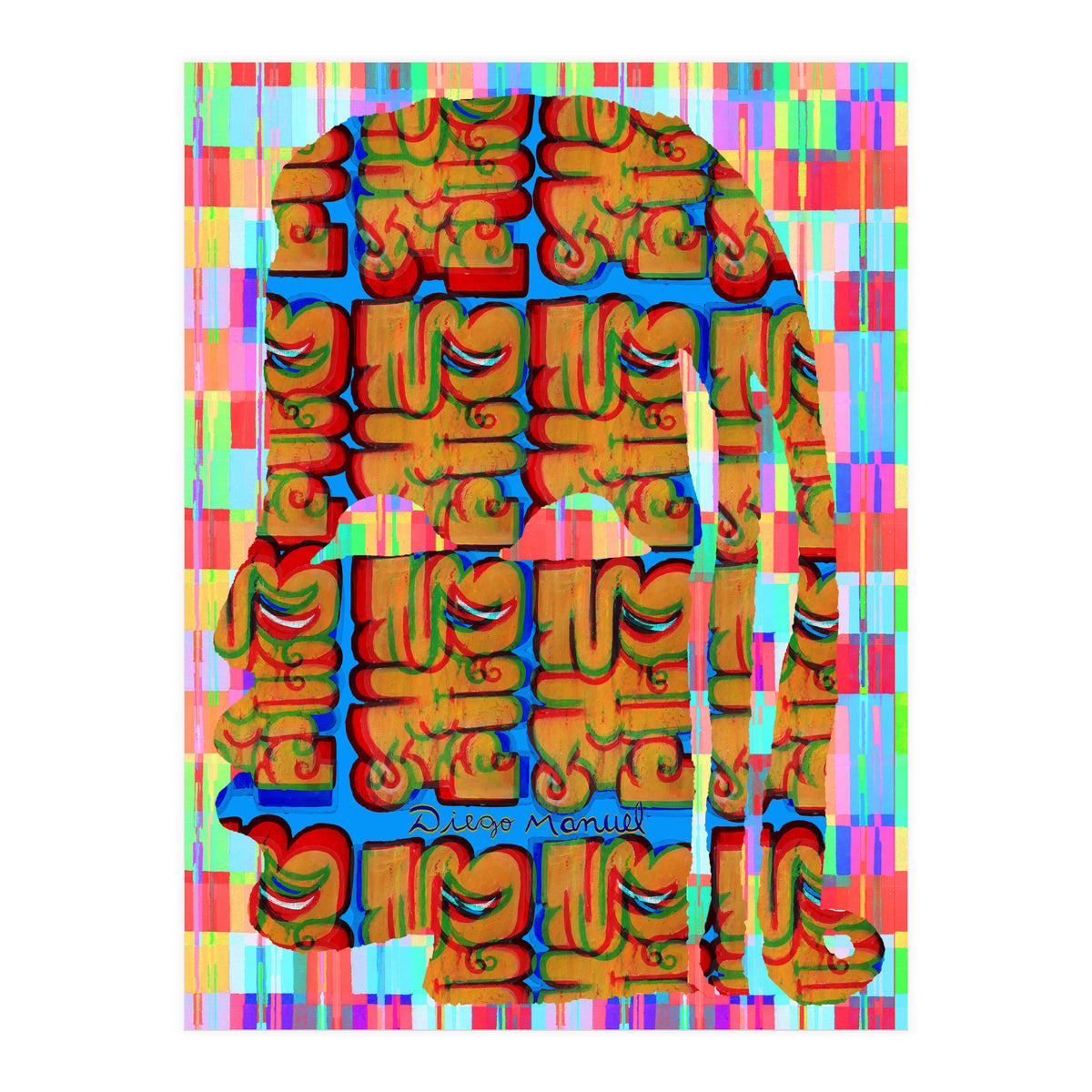 Abstracto Pop Nuevo B Nuevo 8 (Print Only)