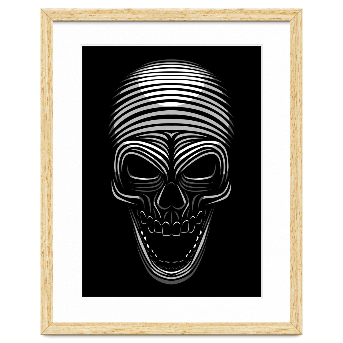 Lines Skull