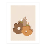 Tulip Flower Boho Neutral Beige (Print Only) thumbnail