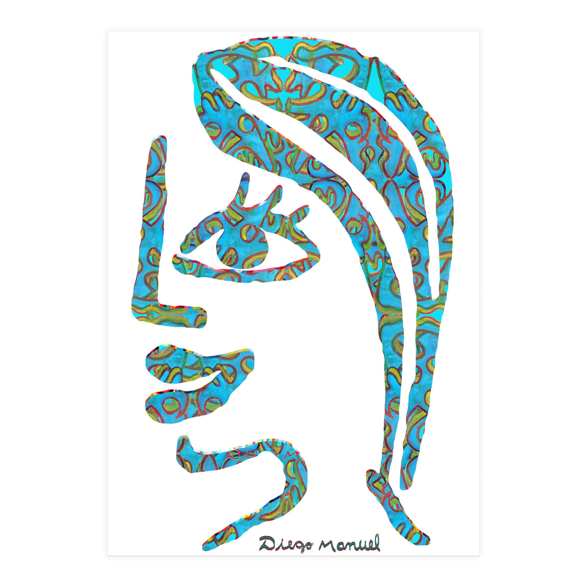 Graffiti Digital 12 2022 D 5  (Print Only)