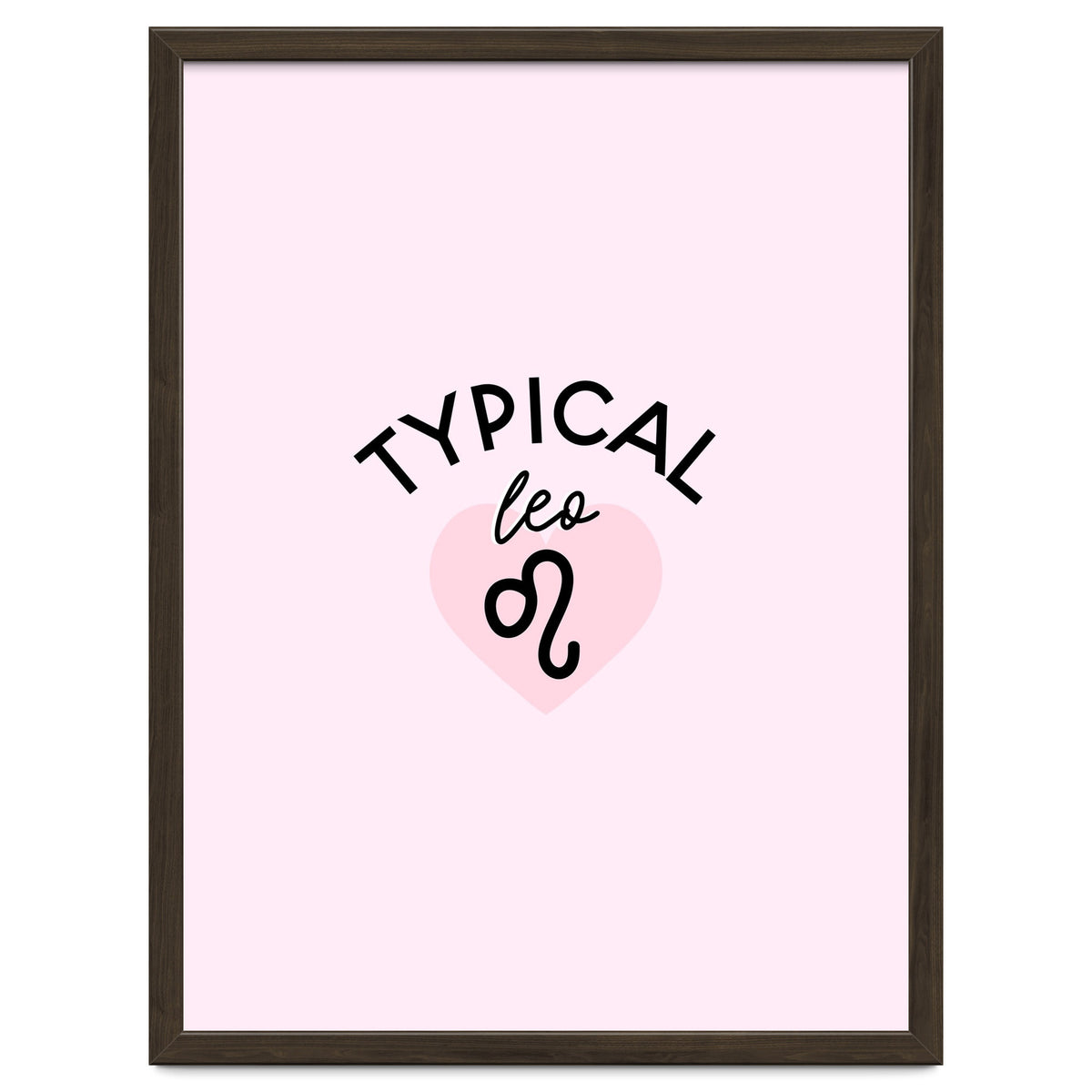 Typical Leo Horoscope Print