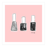 Nail Polish | Black (Print Only) thumbnail