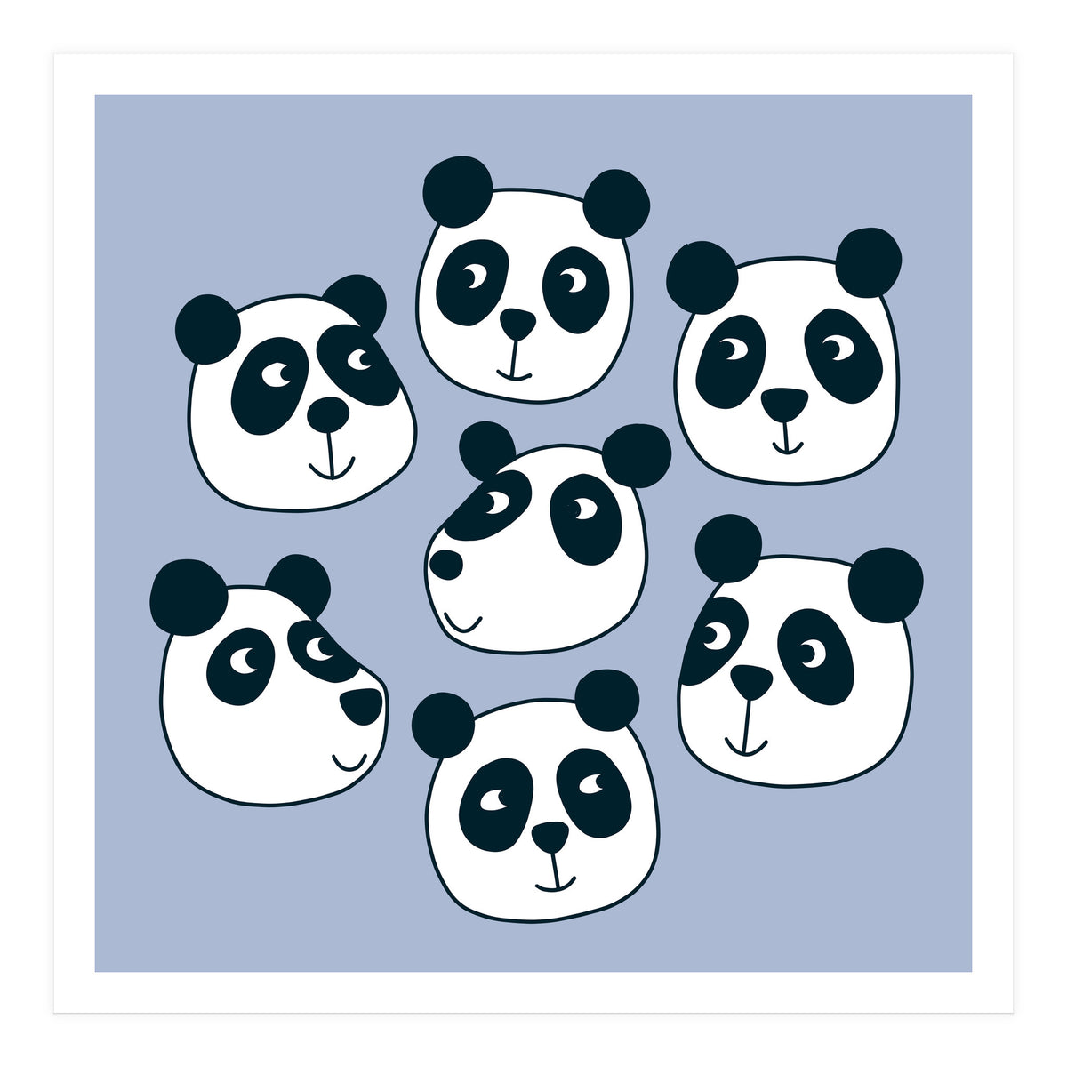 Particularly Pleasant Pandas (Print Only)