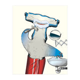 Hammerhead Shark Shaving (Print Only) thumbnail