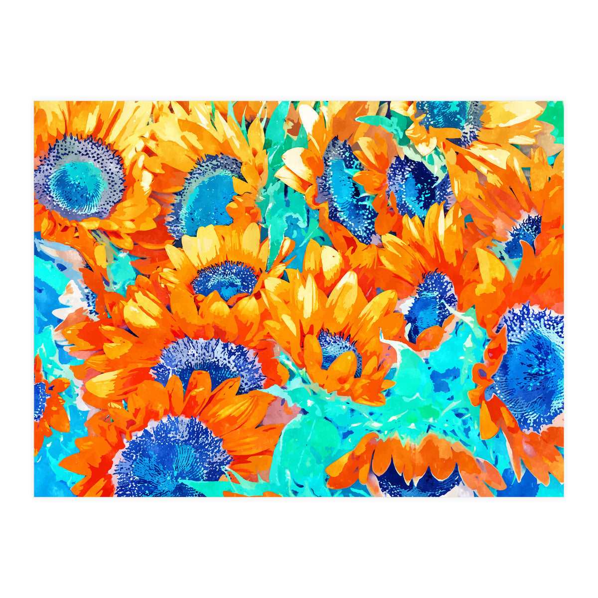 Sunflower Garden (Print Only)