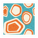 Day At The Lake Blue Orange (Print Only) thumbnail