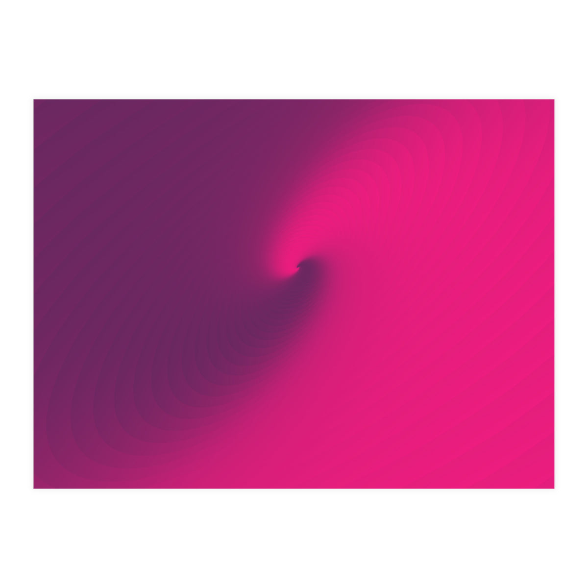 Abstract Purple & Blue  (Print Only)