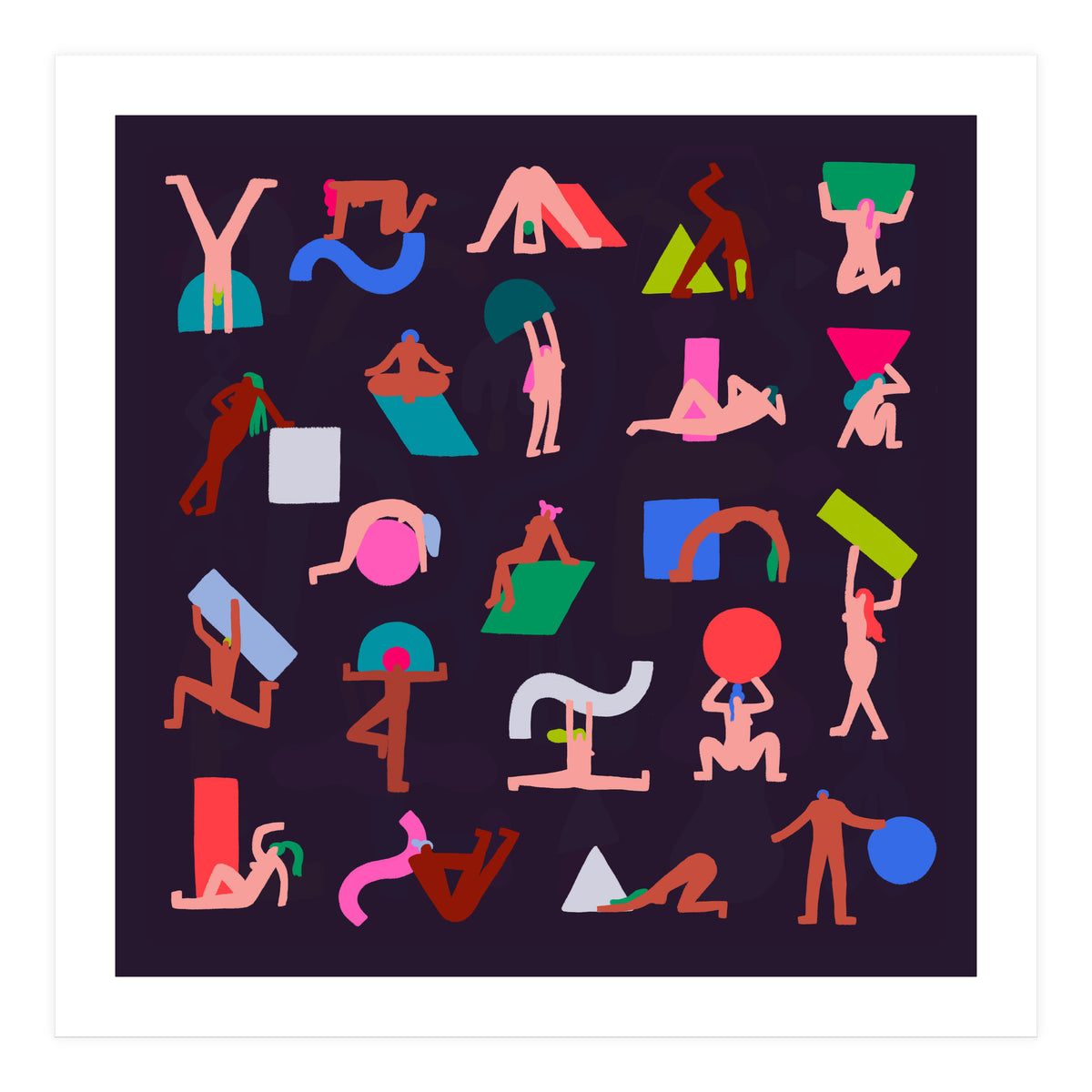 Free The Shape Free The People (Print Only)