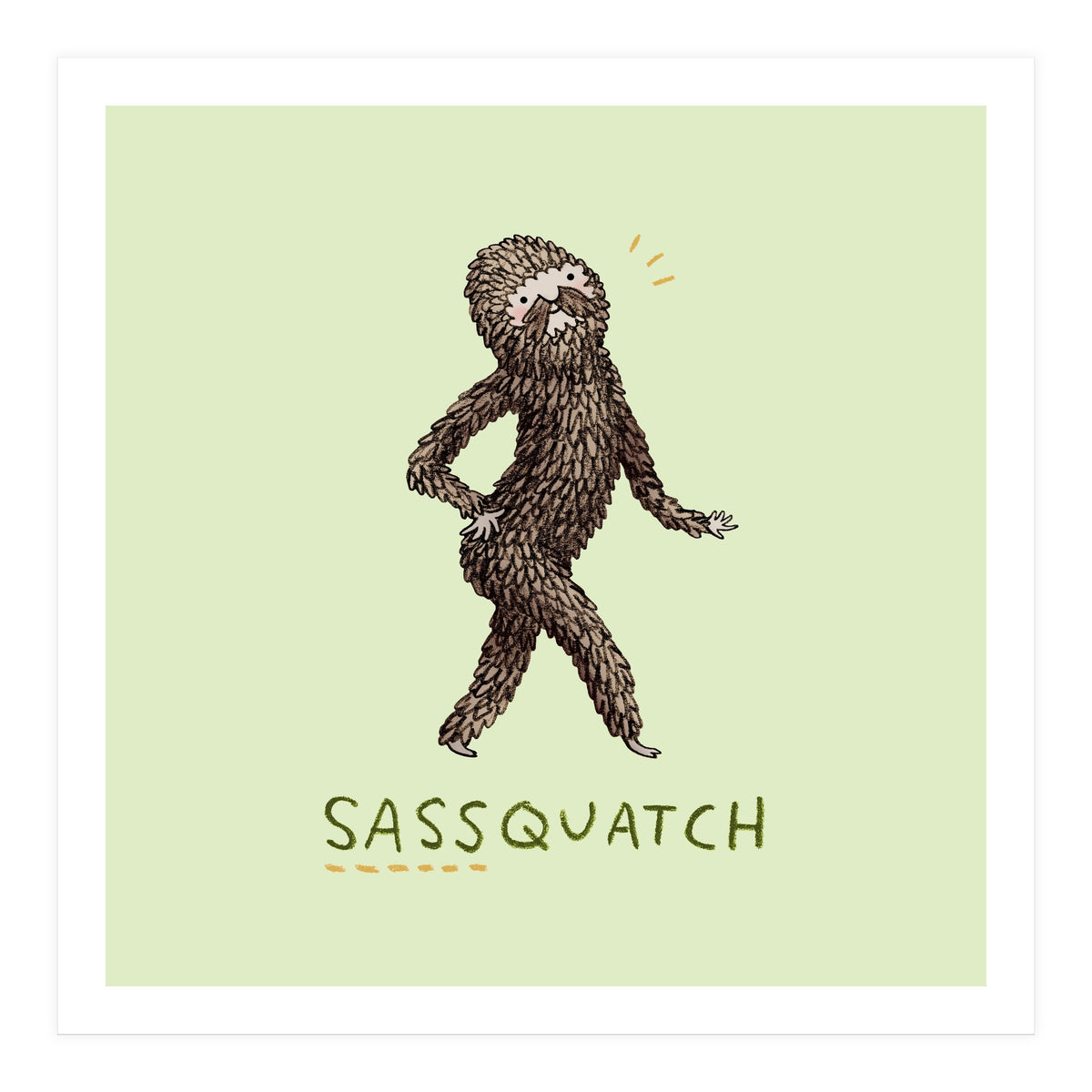 Sassquatch (Print Only)