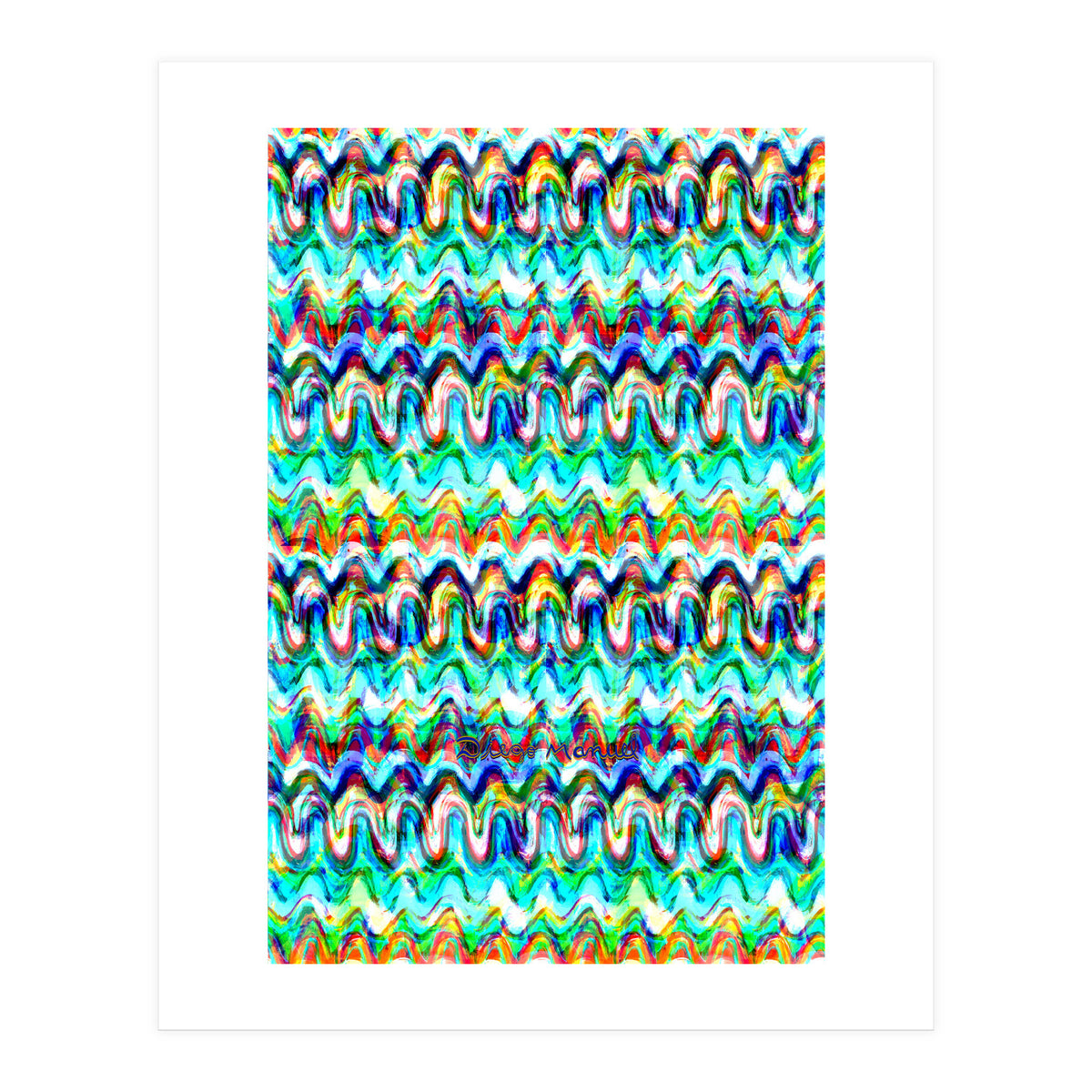 Pop Abstract A 45 (Print Only)