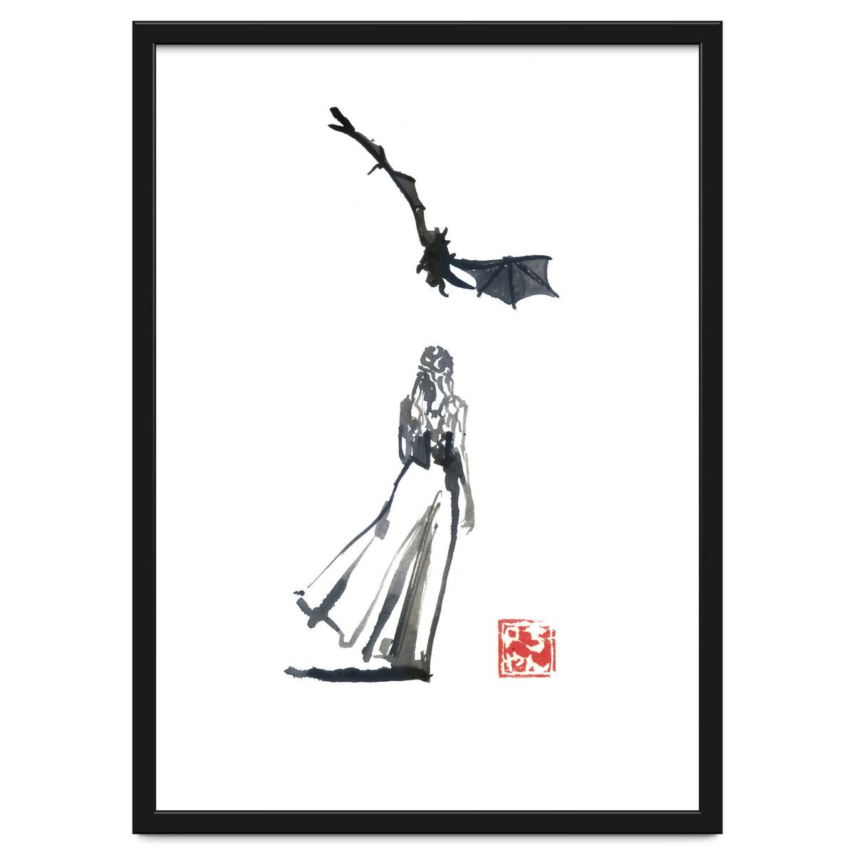 daenerys targaryen and the dragon