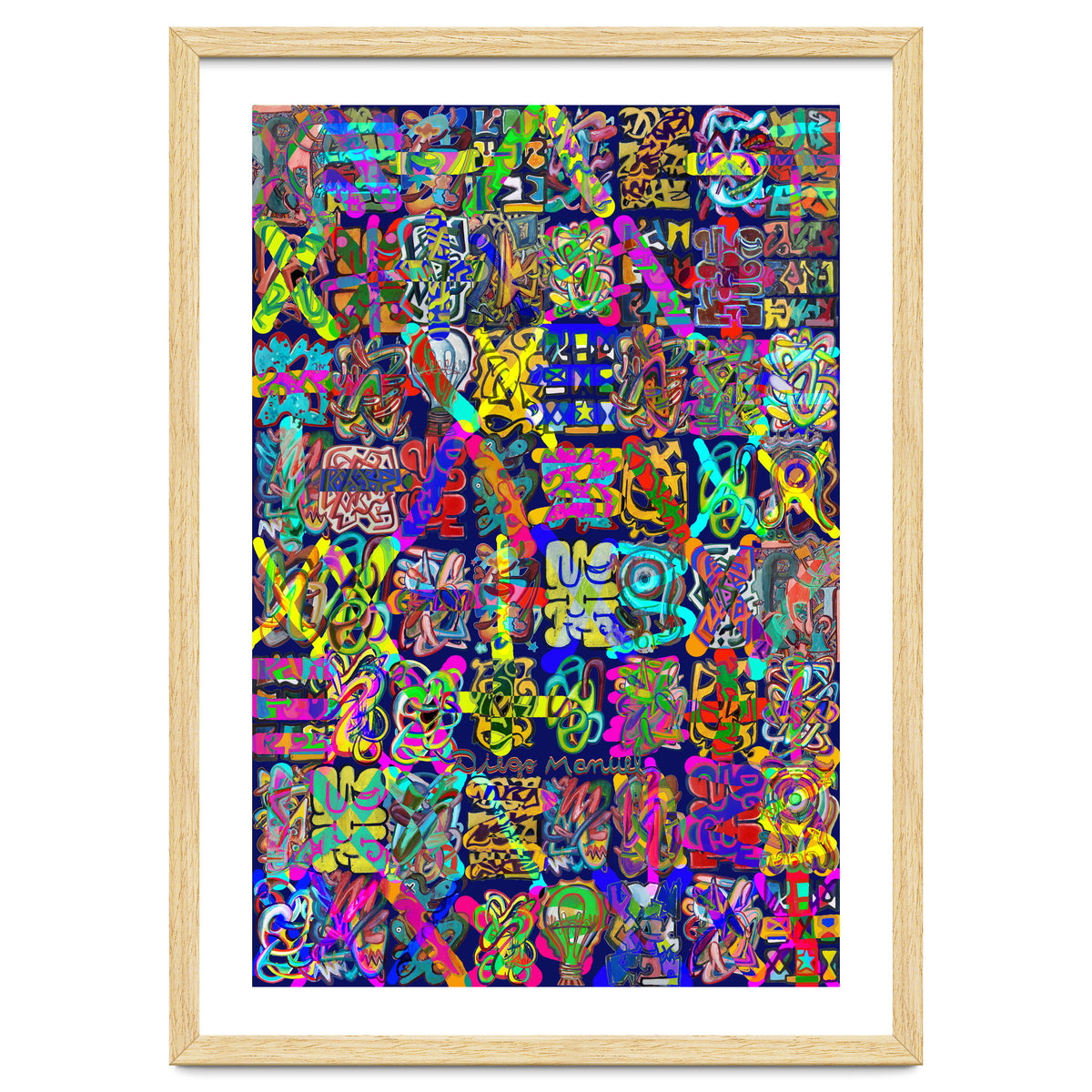 Graffitis 2021 Tapiz 108