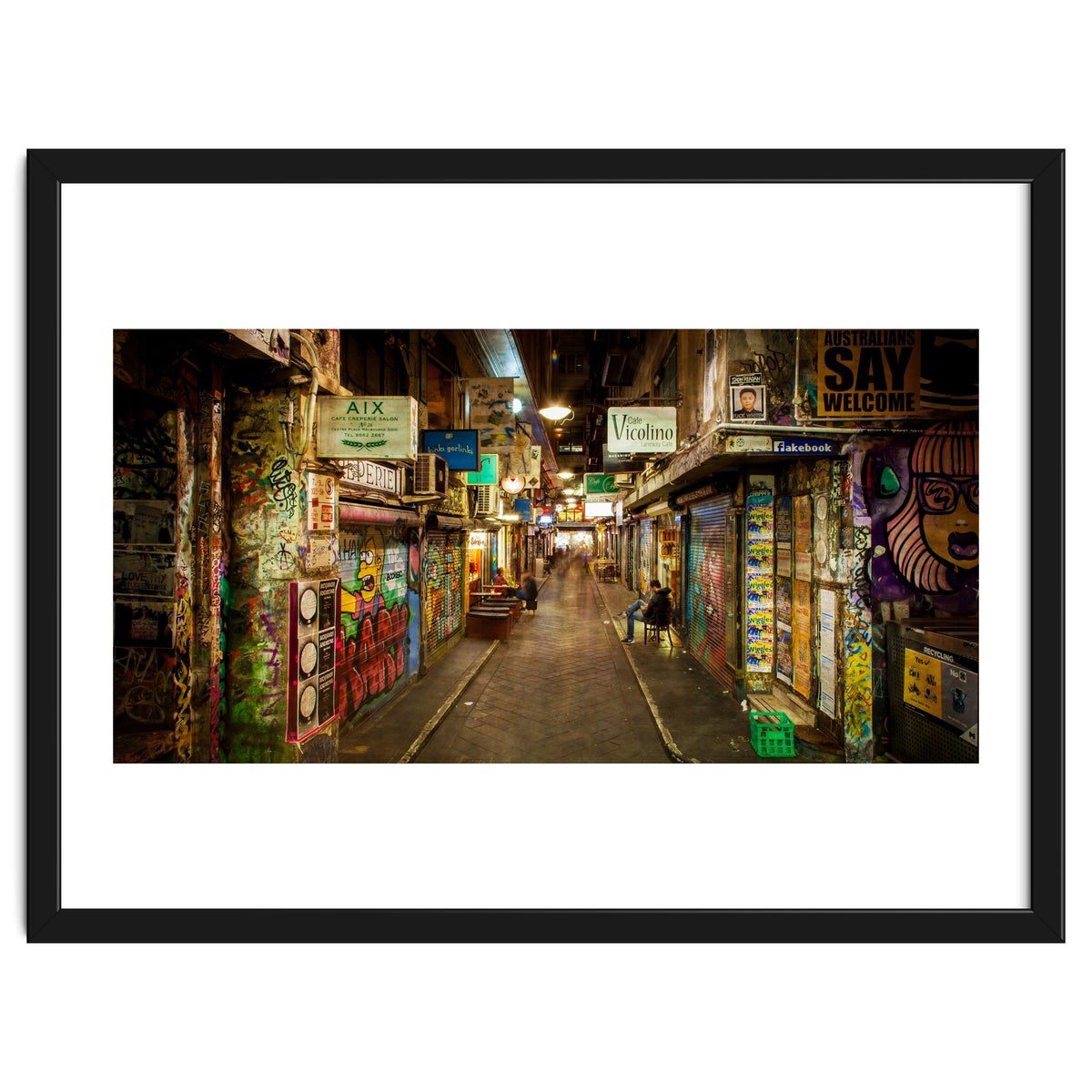 Centre Place After Dark